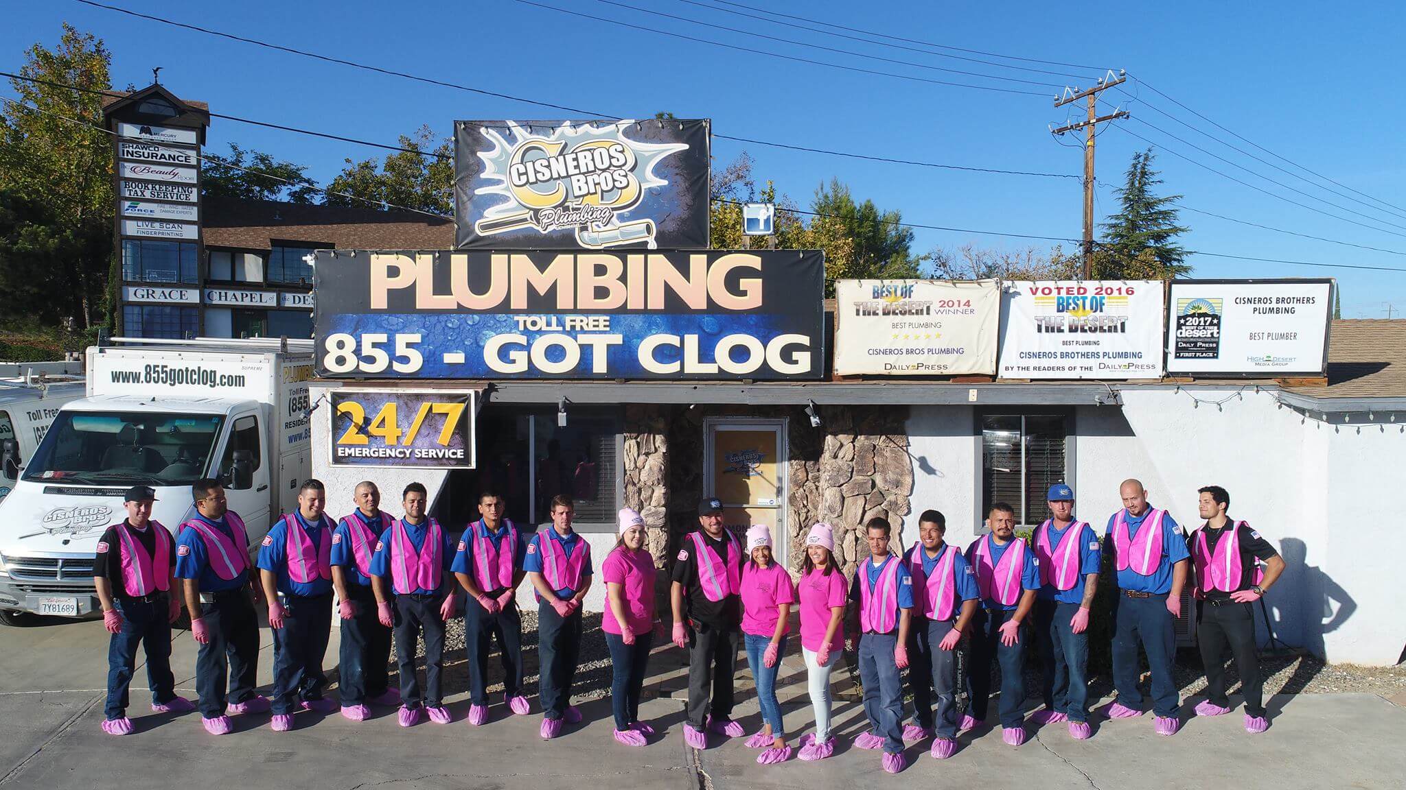 About Us A Cisneros Brothers Plumbing 855GotClog