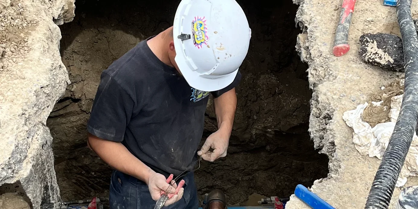 sewer line repair service